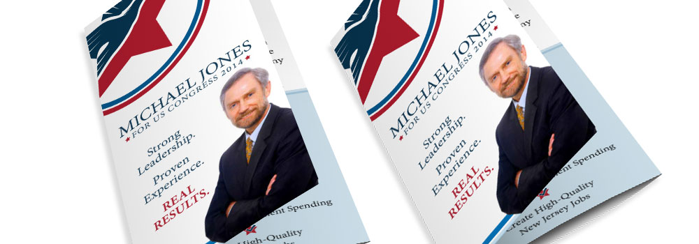 A brochure offers a large canvas to include information but try to keep one idea per paragraph and use short sentences and bullets points when needed to help free up white space. Political Brochures Printed by Primo Print