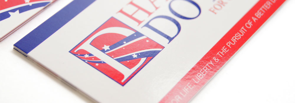 Political Business Cards Printed by Primo Print